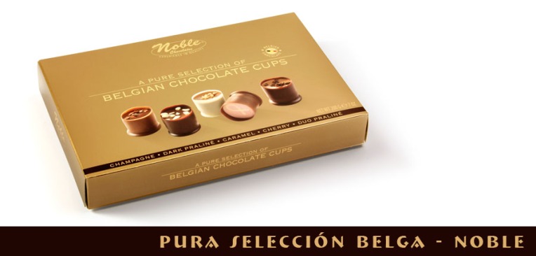 pura seleccion belga de CHOCOLATE NOBLE